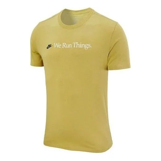 Nike Sportswear Airathon Run Things T-Shirt 'Yellow' DH0275-740 - 1