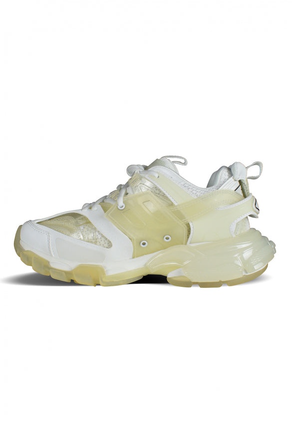 Balenciaga Women Track Sneakers White Transparent - 3