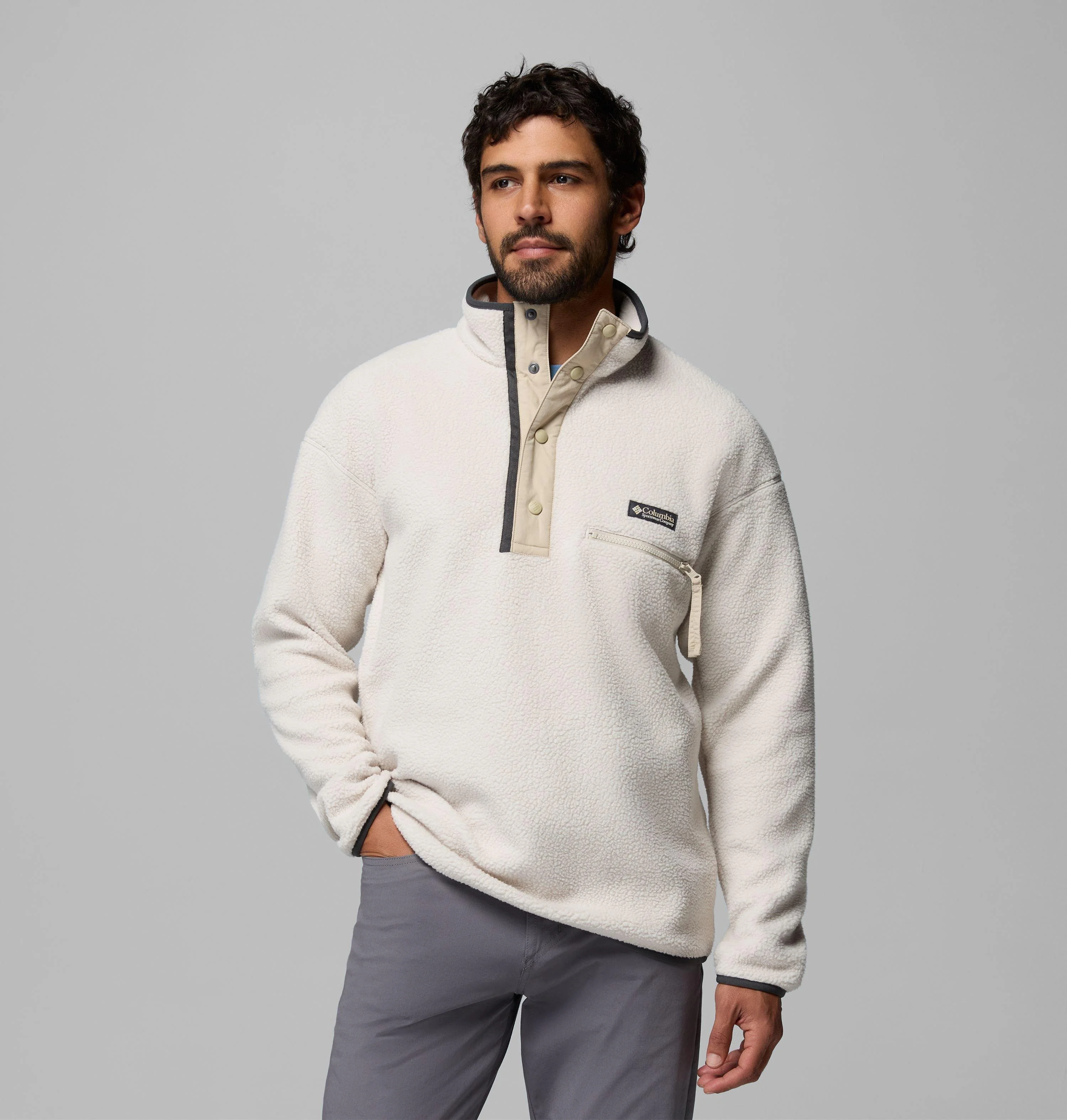 Men's Helvetia II Half Snap Fleece Pullover - 1