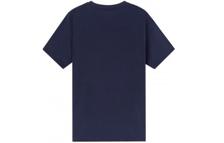 New Balance Men's New Balance Classic Logo Round Neck Short Sleeve Blue MT01984-NV - 2