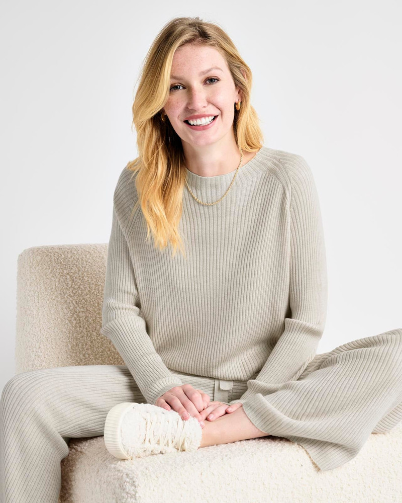 Georgie Cashblend Rib Pant 4