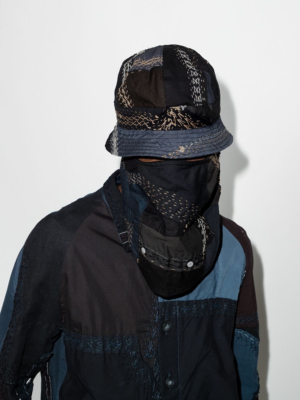 Lewis face-panel bucket hat - 2