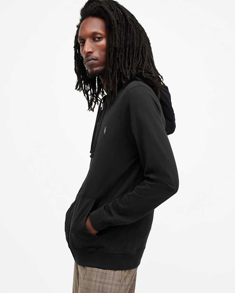 BRACE PULLOVER BRUSHED COTTON HOODIE 5
