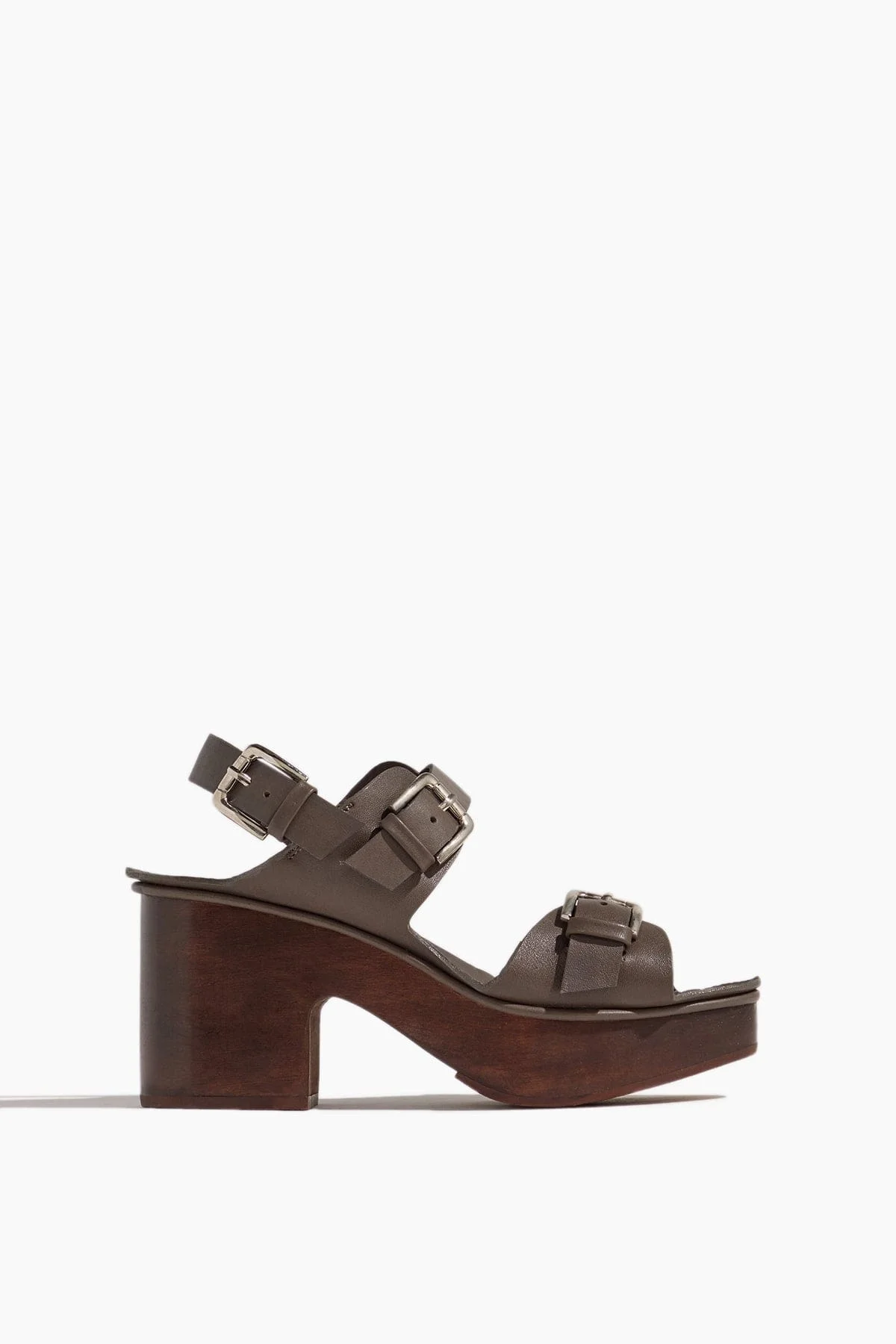 Richi Sandal Clog in Taupe - 1