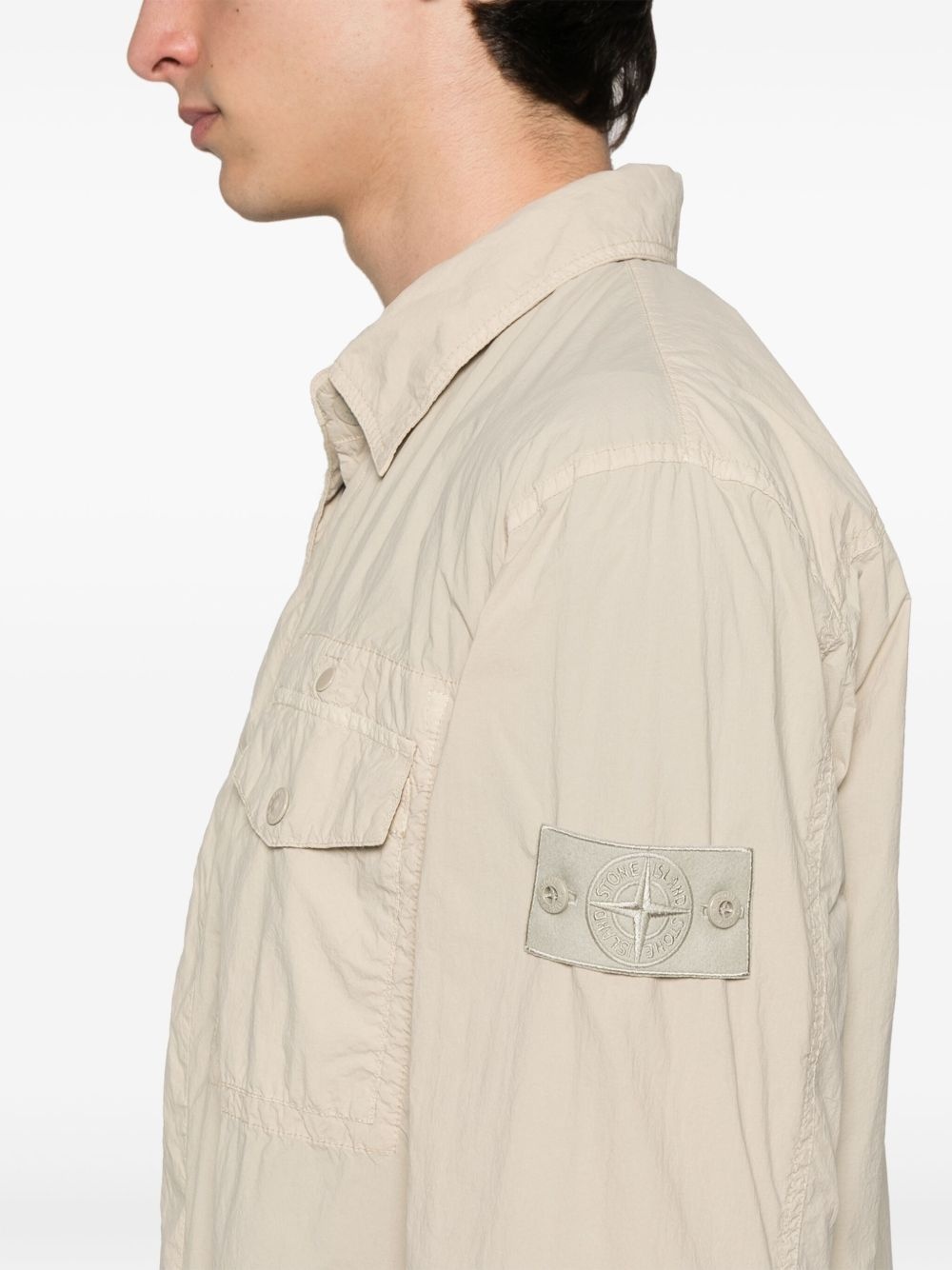 Compass-badge shirt - 5