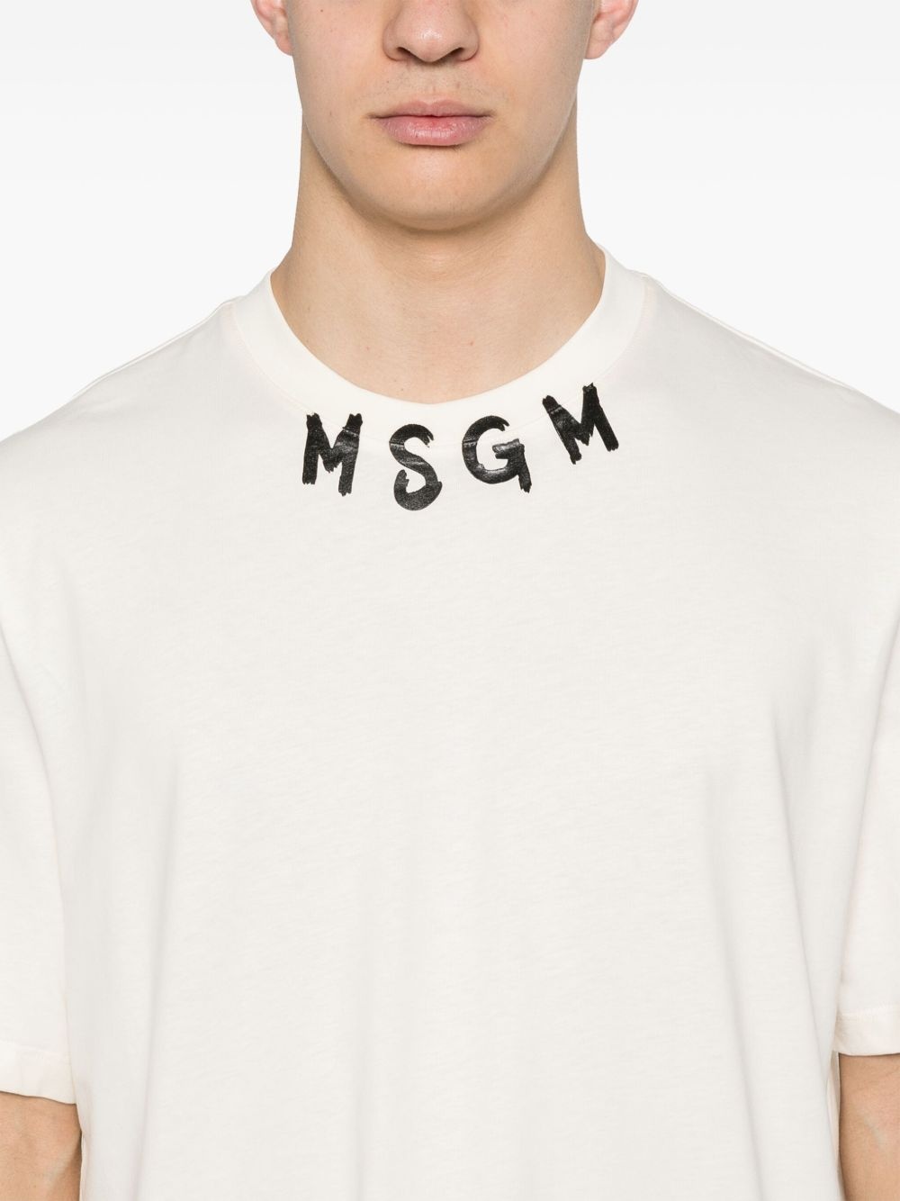 logo-print T-shirt - 4