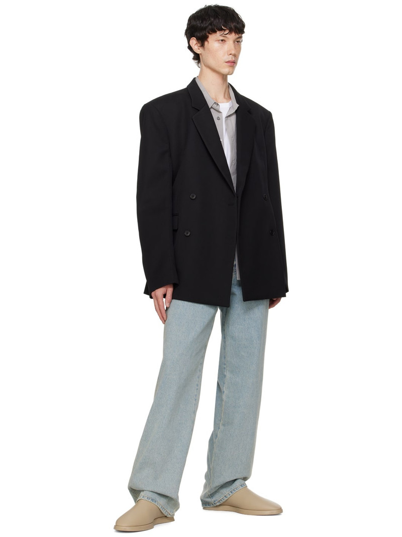 RECTO Gray Gigo Oversized Shirt outlook