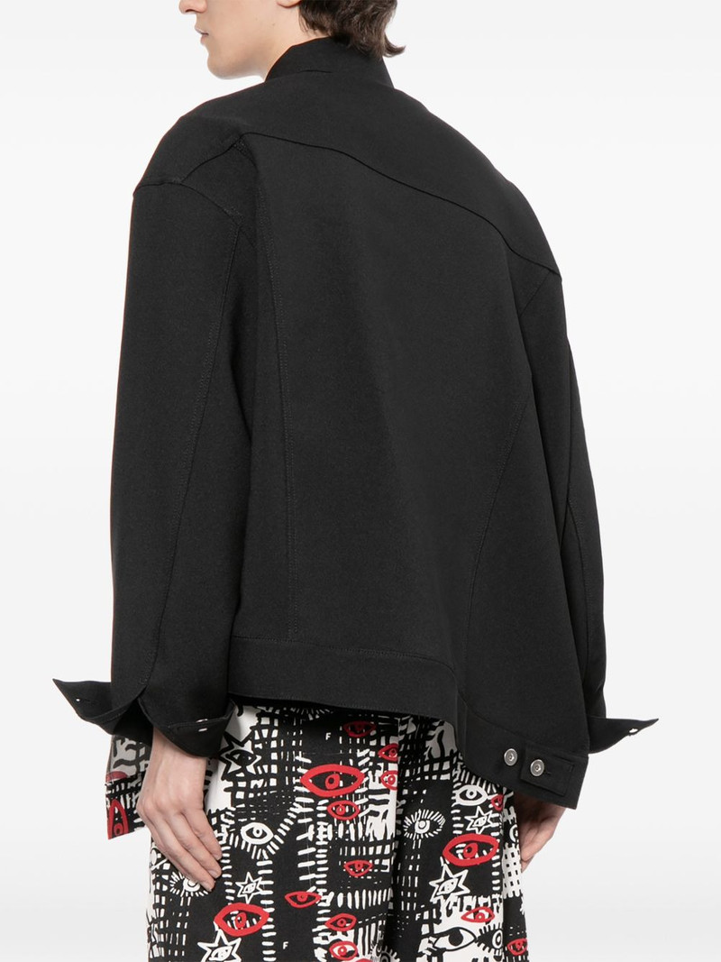 graphic print long-sleeve shirt jacket 5