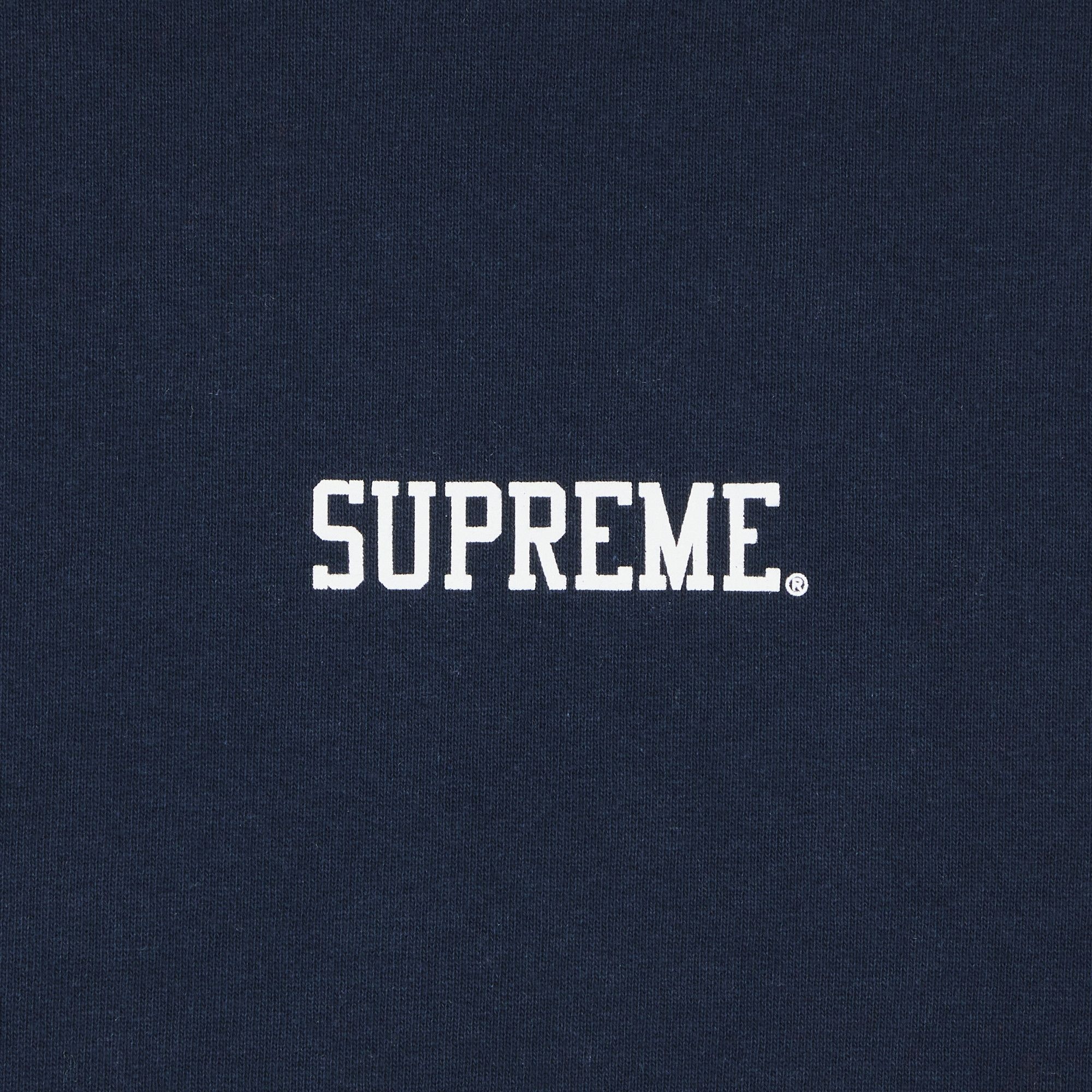 Supreme Anarchy Hooded Sweatshirt 'Navy' - 3