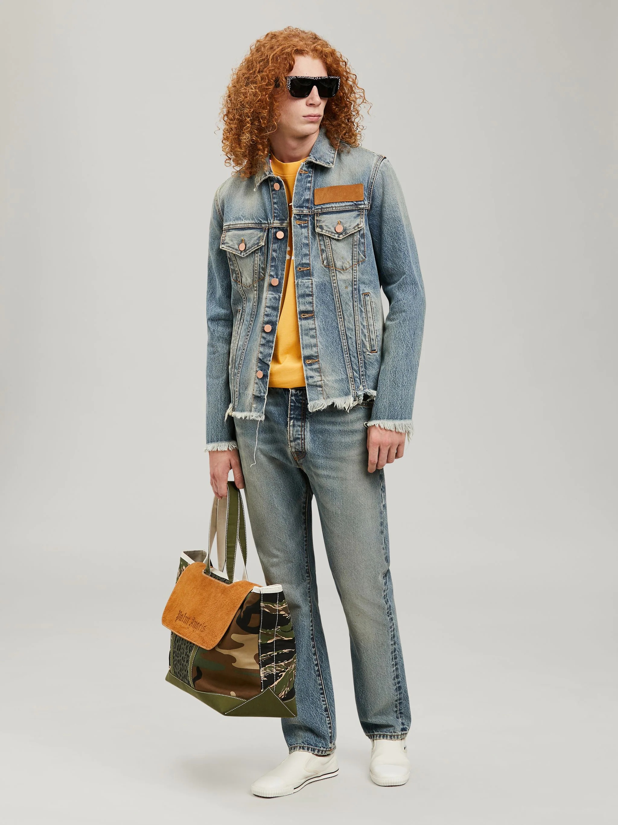 PALM REGULAR DENIM PANTS - 2