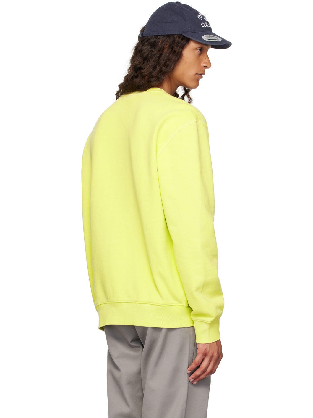 Yellow Duster Script Sweatshirt - 3