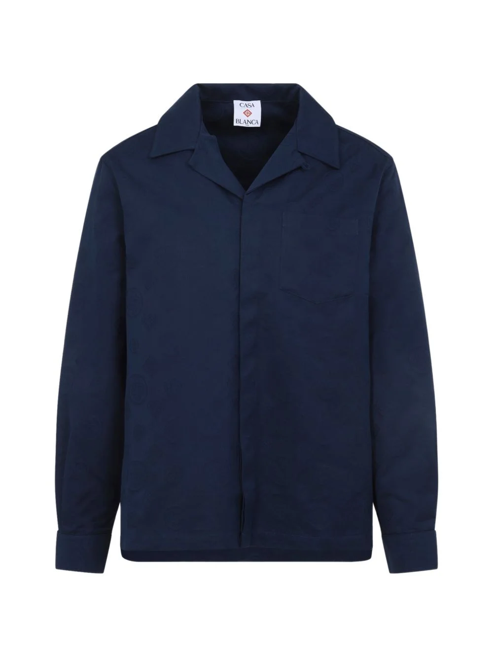 monogram pocket shirt - 1