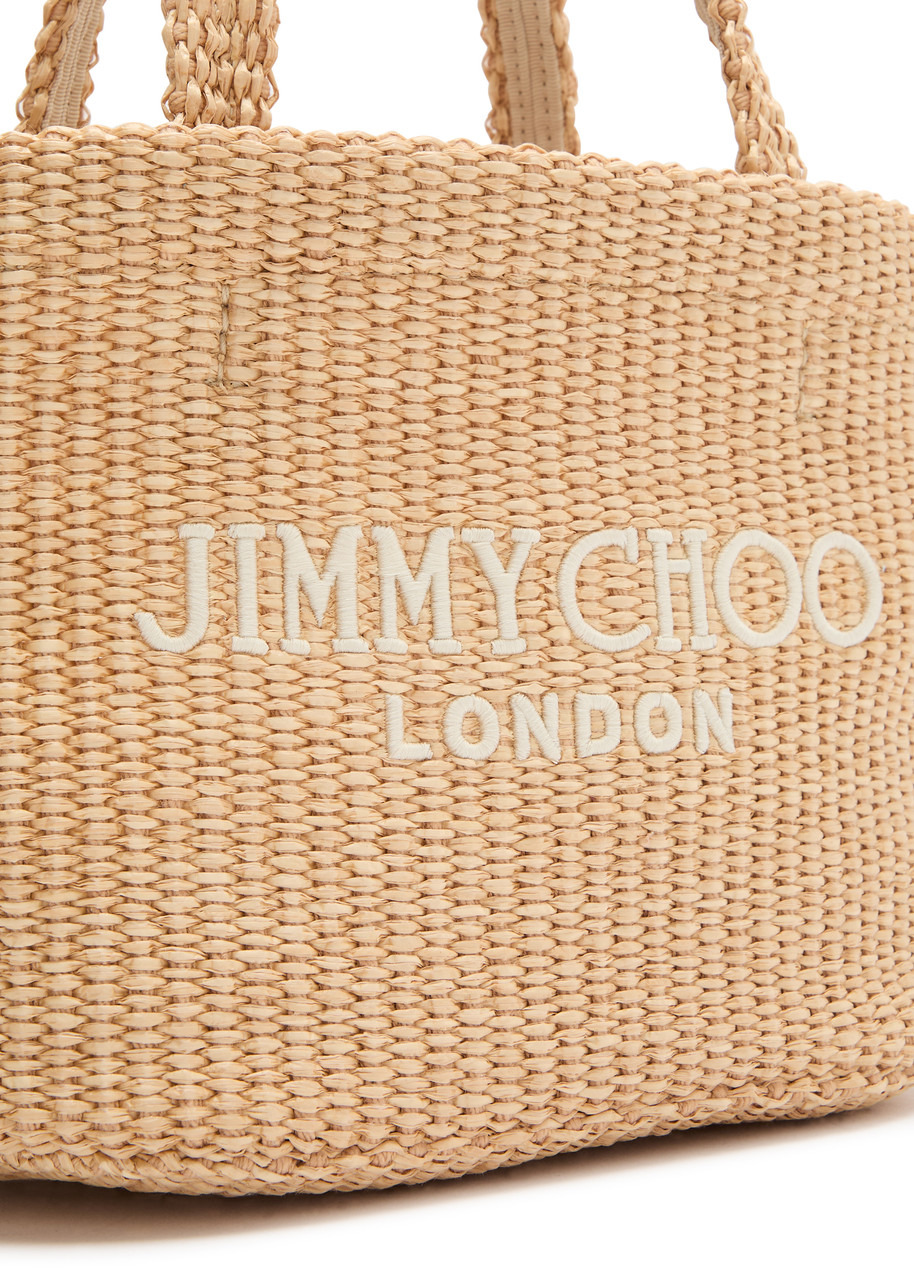 Jimmy Choo Beach Mini Raffia Tote - 3