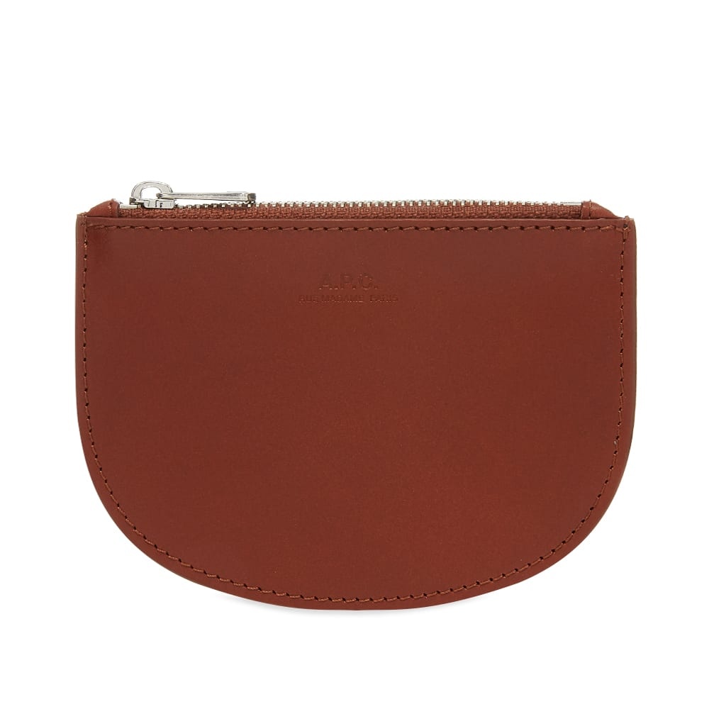 A.P.C. Half Moon Zip Coin Wallet - 1