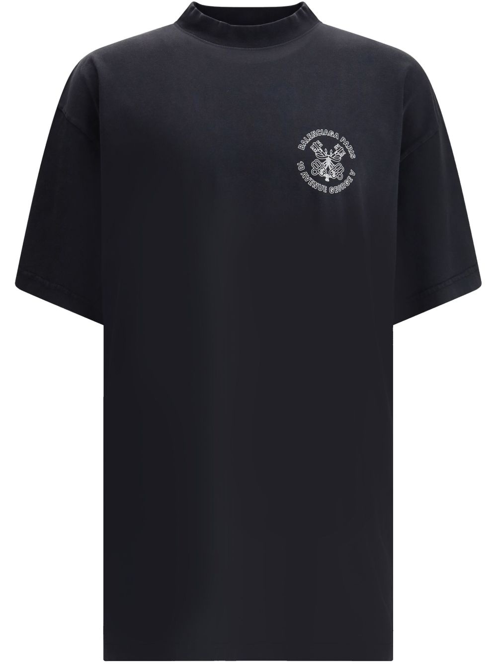 logo-print T-shirt - 1
