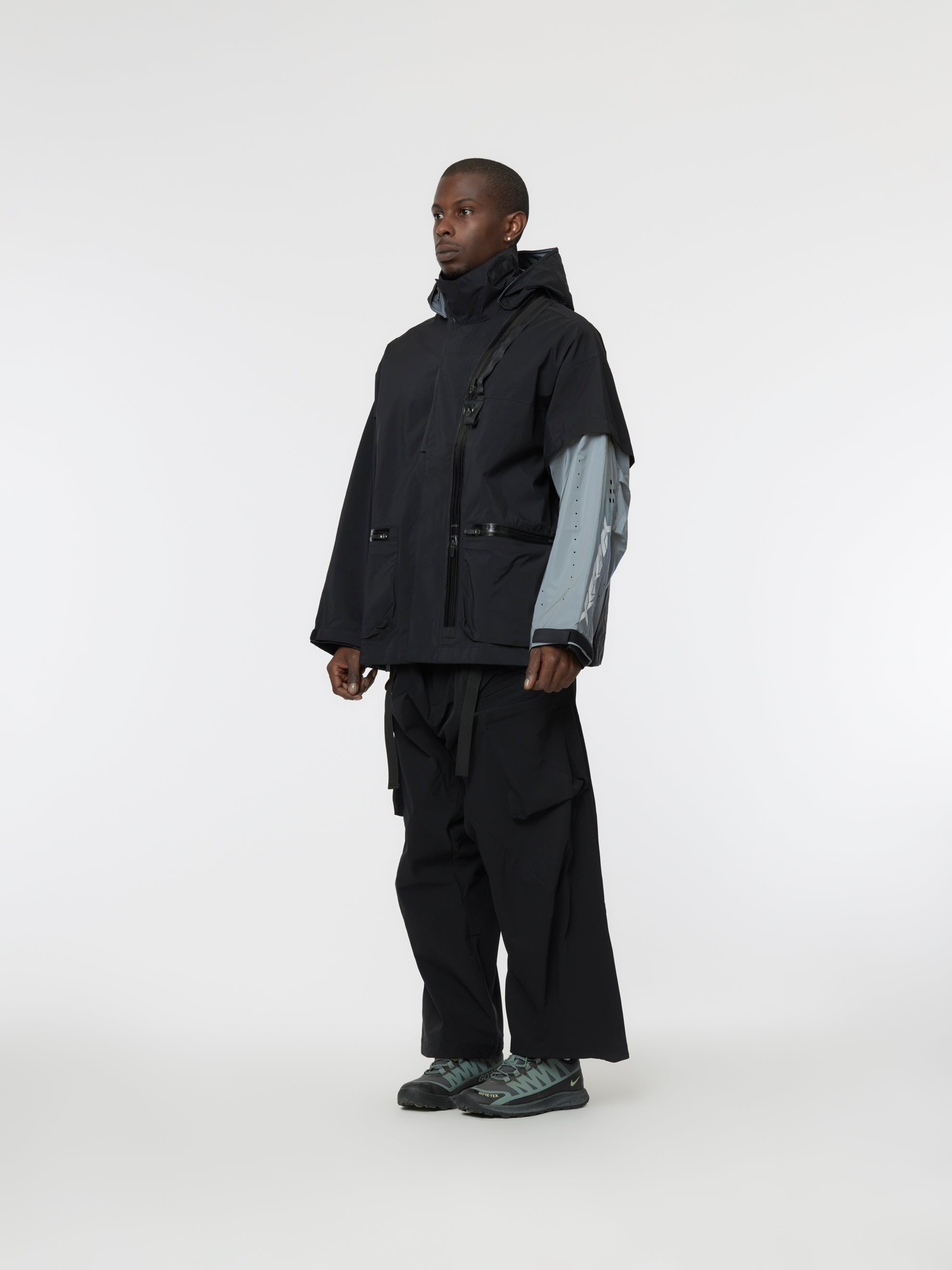 ACRONYM J115-GT 3L Gore-Tex Pro Interops Jacket Black/Silver 