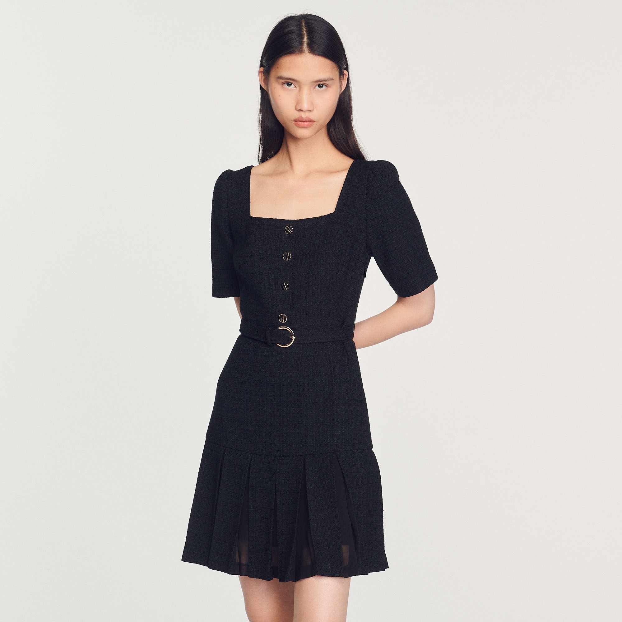 Short tweed dress - 5