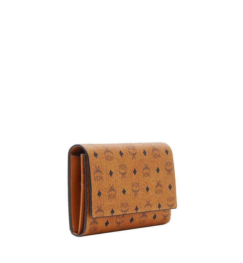 MCM Trifold Wallet in Visetos Original outlook
