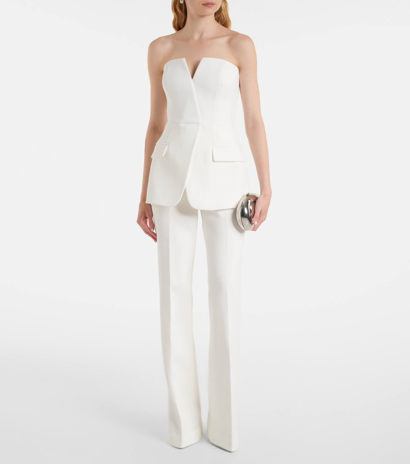 REBECCA VALLANCE Rory crêpe top outlook