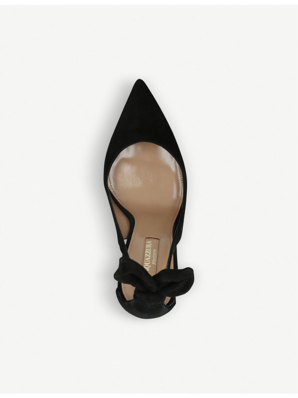Deneuve suede heeled pumps - 4