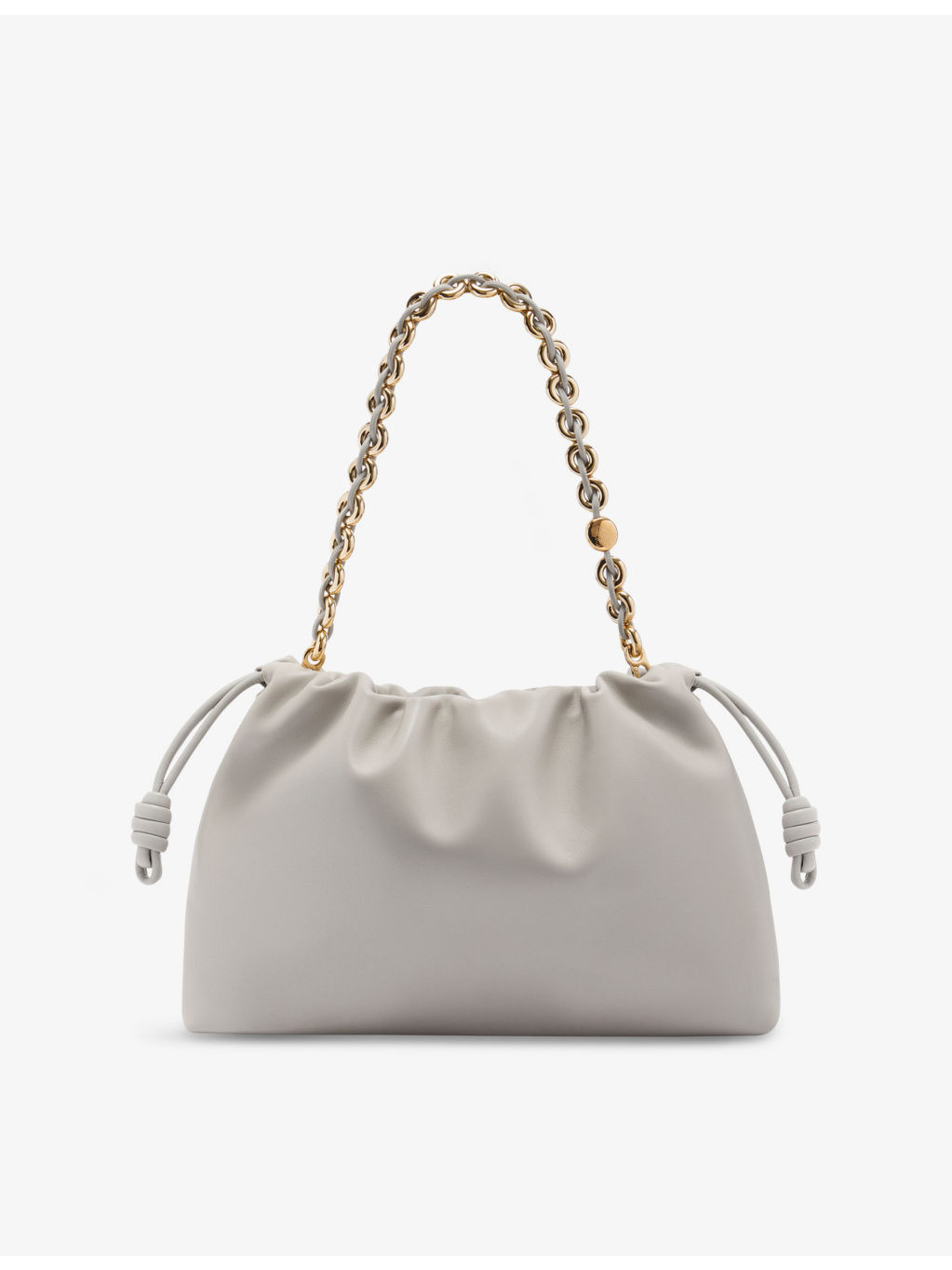 Flamenco Large Leather Shoulder Bag - 8