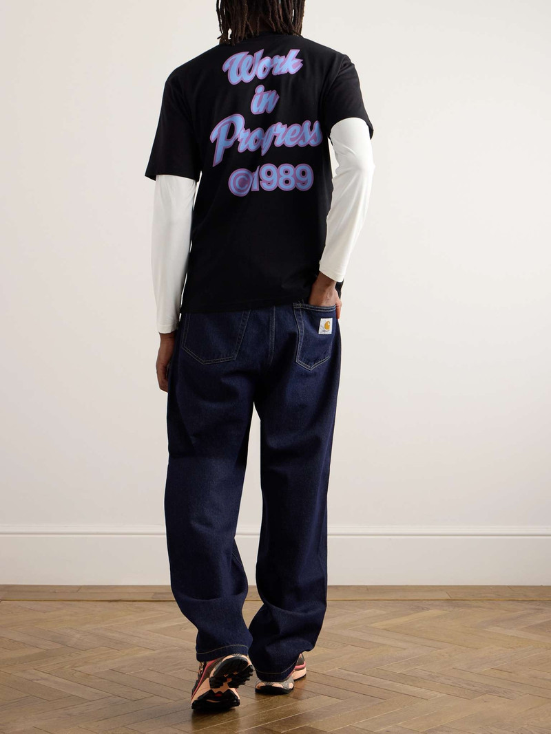 Carhartt Spill Logo-Print Cotton-Jersey T-Shirt outlook