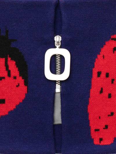 JW Anderson STRAWBERRY FOLDOVER NECKBAND outlook