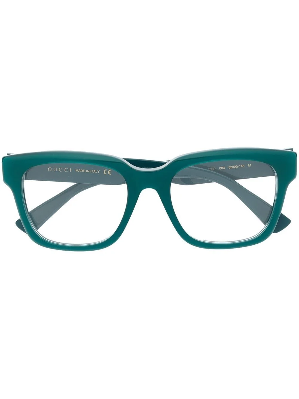 square frame optical glasses - 1