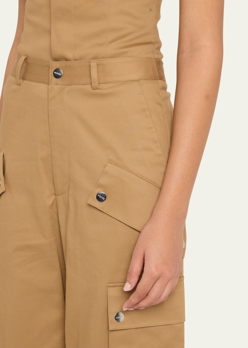 Double Waistband Cargo Pants 5