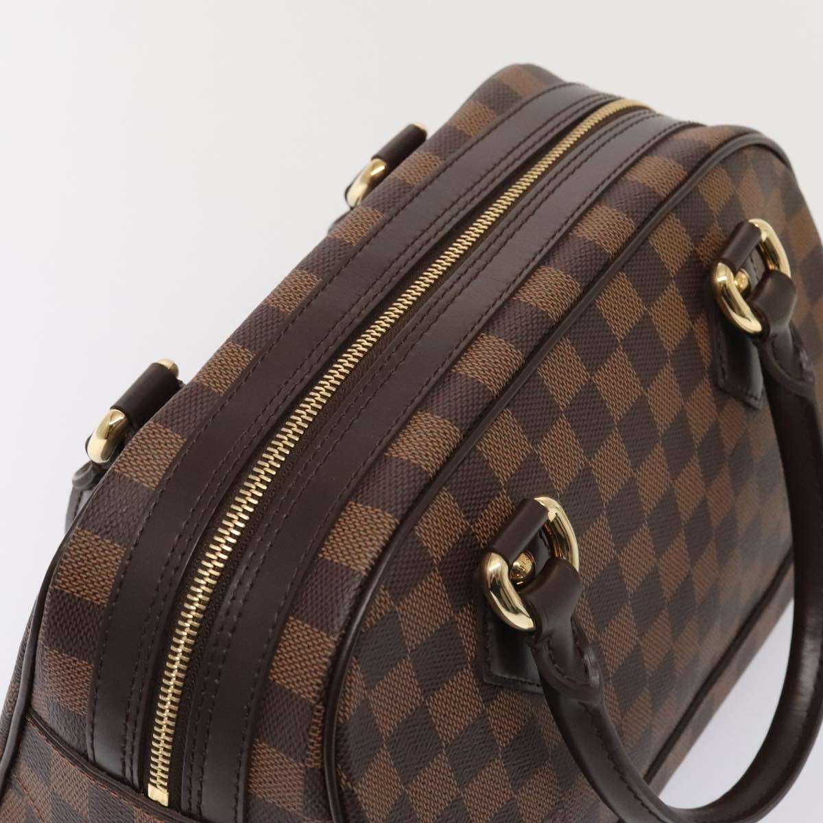 LOUIS VUITTON Damier Ebene Duomo Hand Bag N60008 - 6