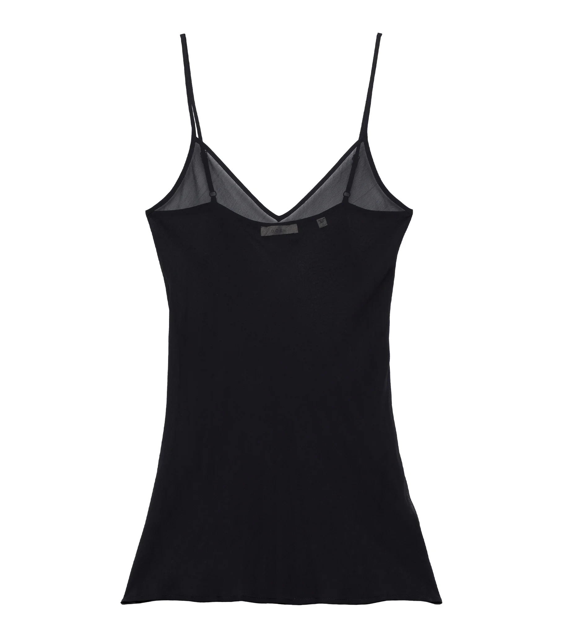SHORT DEEP V-NECK SLIP - 1