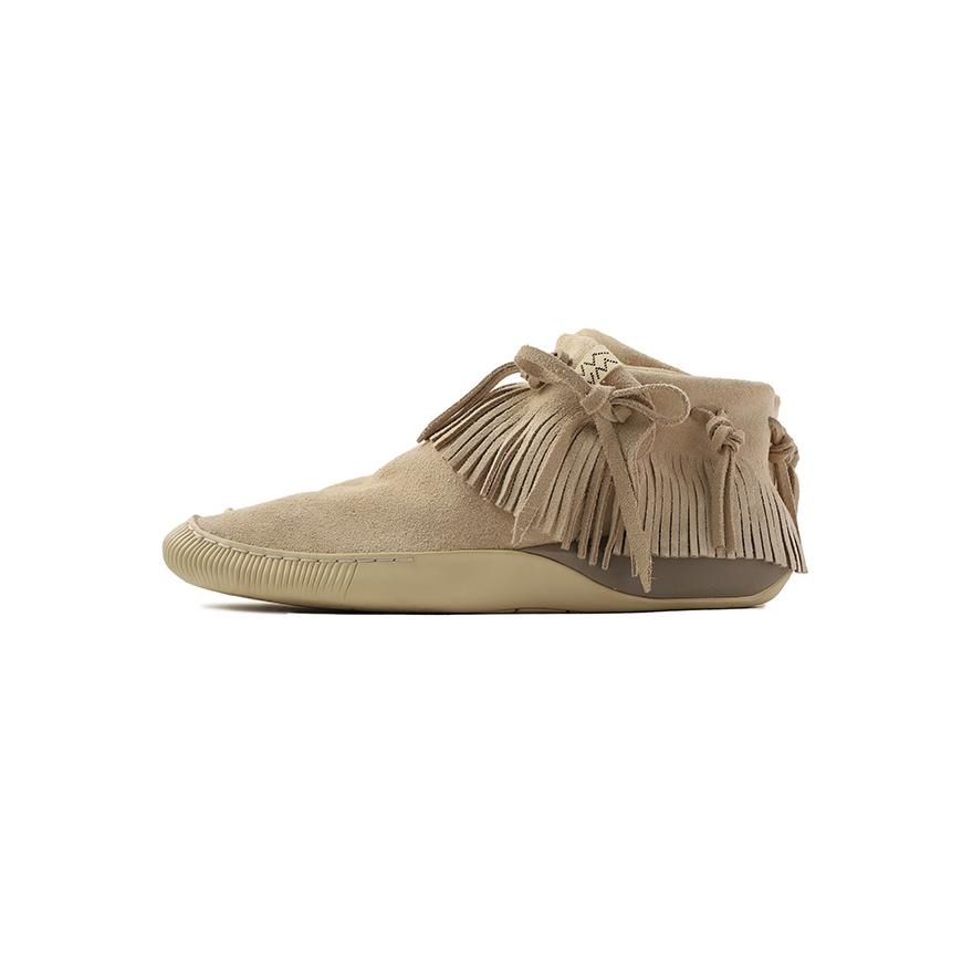 visvim GILA MOC LO SHAMAN COYOTE-FOLK BEIGE | REVERSIBLE