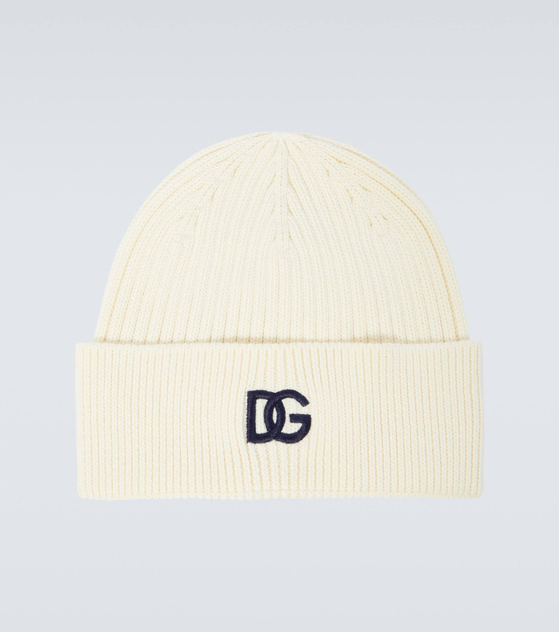 Logo cotton beanie - 1