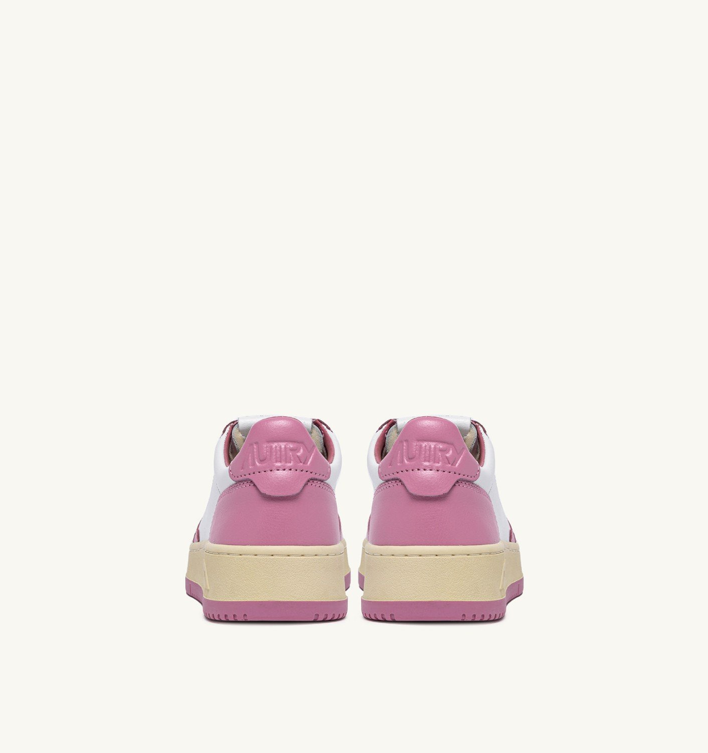 MEDALIST LOW SNEAKERS BICOLOR IN WHITE AND POLIGNAC LEATHER - 4