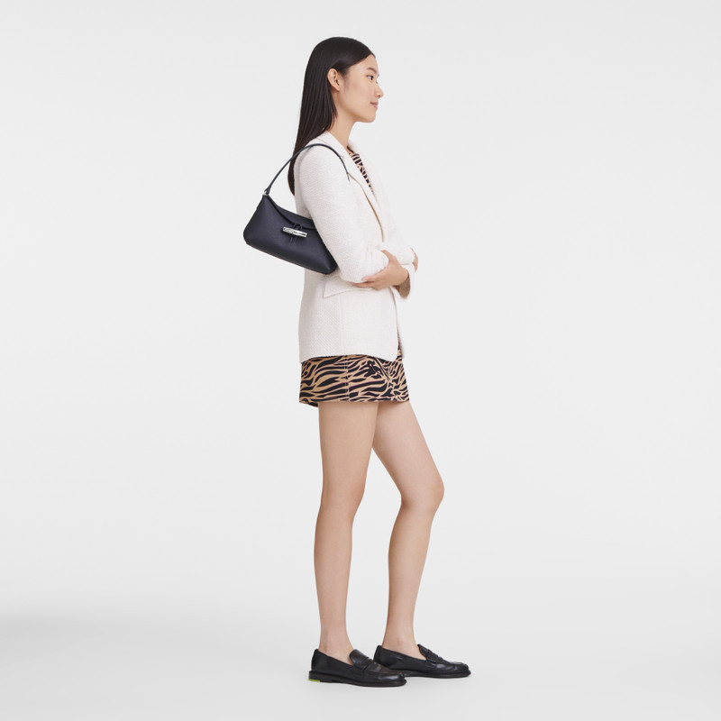 Longchamp Roseau S Hobo bag Bilberry - Leather outlook