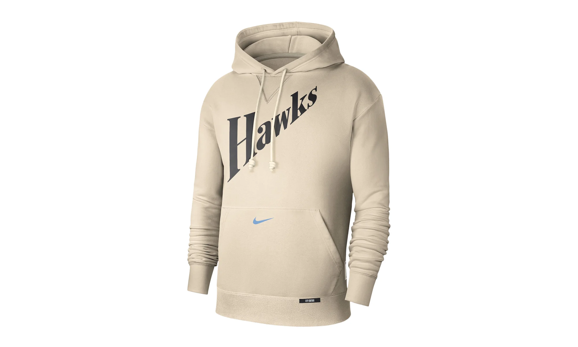 NBA Hawks Dri-Fit Standard Issue City Edition Hoodie "Khaki" FZ0474 140 - 1