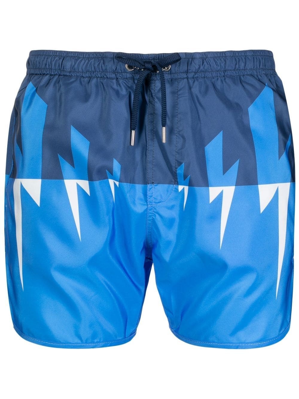 Thunderbolt-print swim shorts - 1