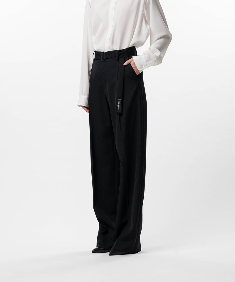 Basic Belted Pants 5