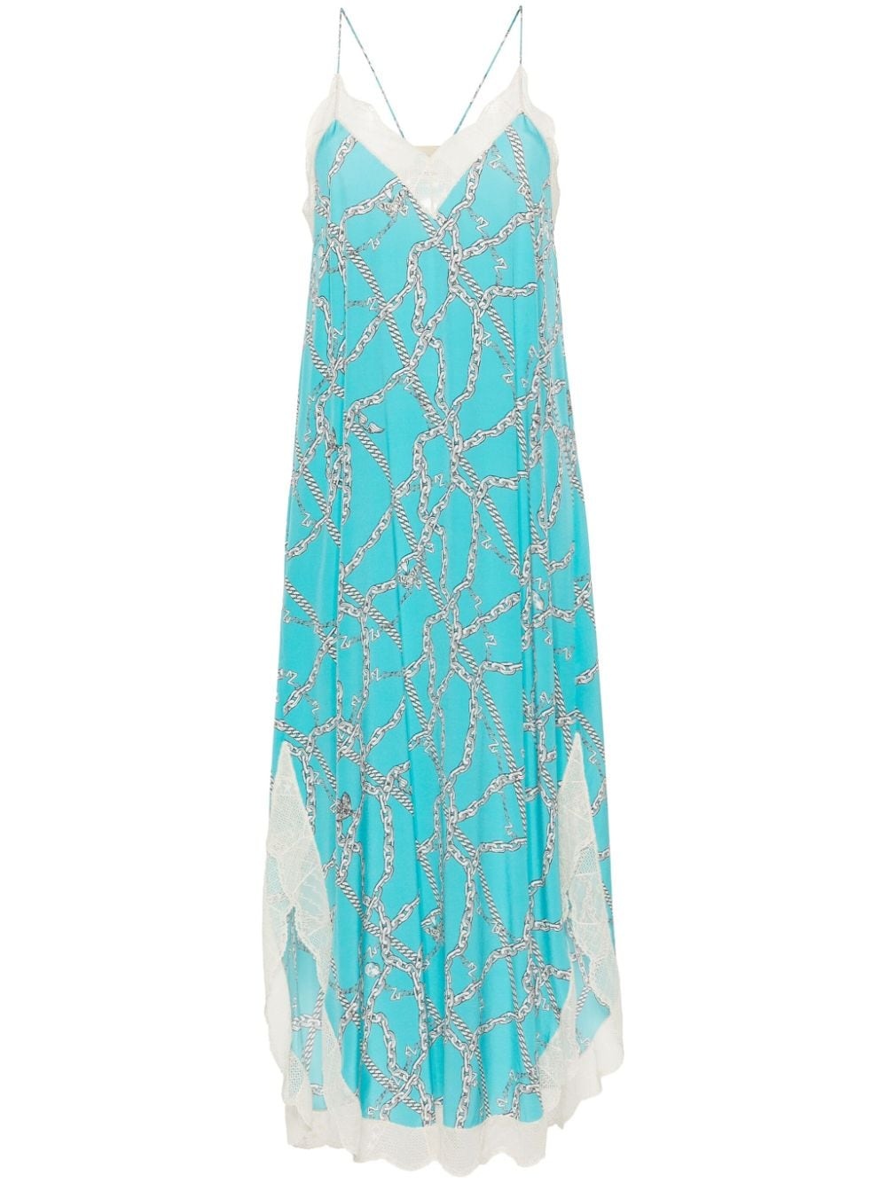 Ristyl logo-print maxi dress - 1