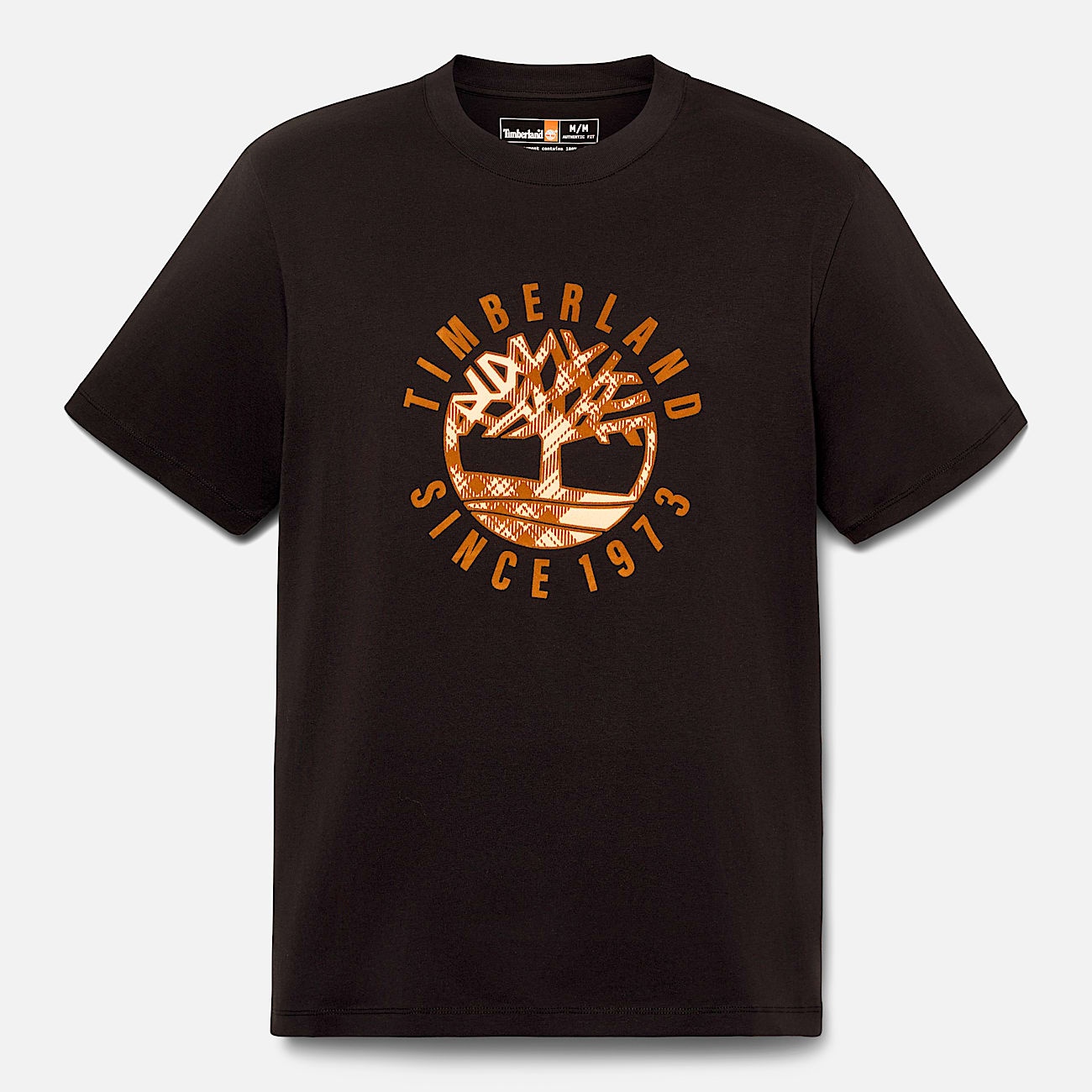 Men's Timberland® Heritage Plaid Logo T-Shirt - 1