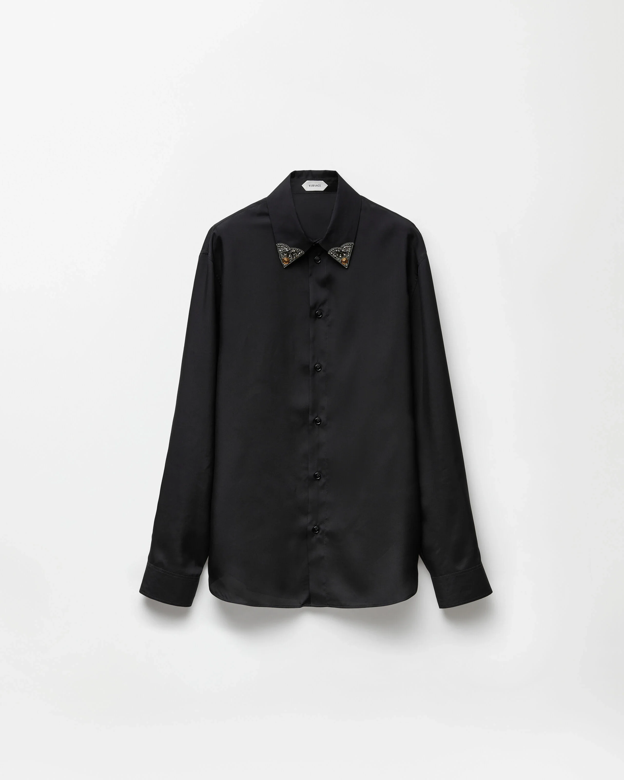 Silk-Poplin Regular Shirt - 1