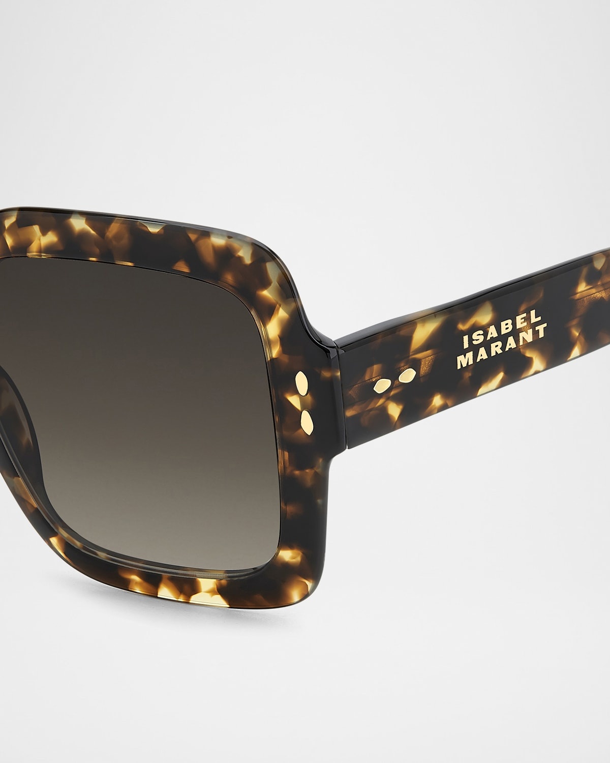 Oversized Square Acetate Sunglasses - 3