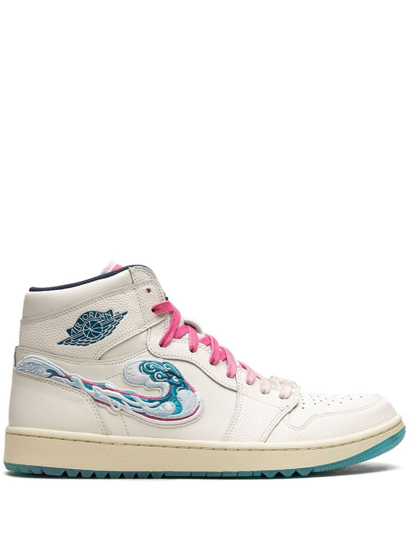 x Michelle Wie Air Jordan 1 High Golf "Pebble Beach" sneakers - 1