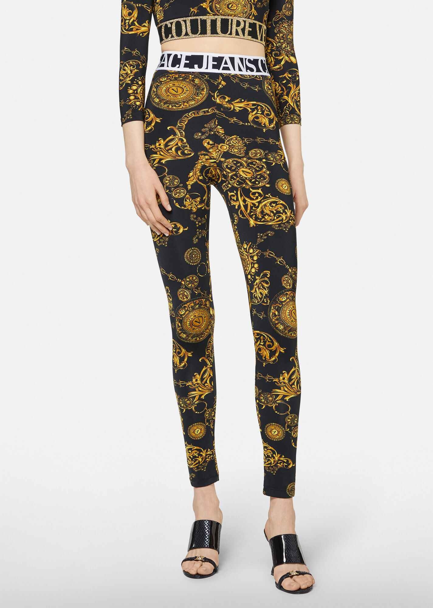 Regalia Baroque Print Leggings - 2