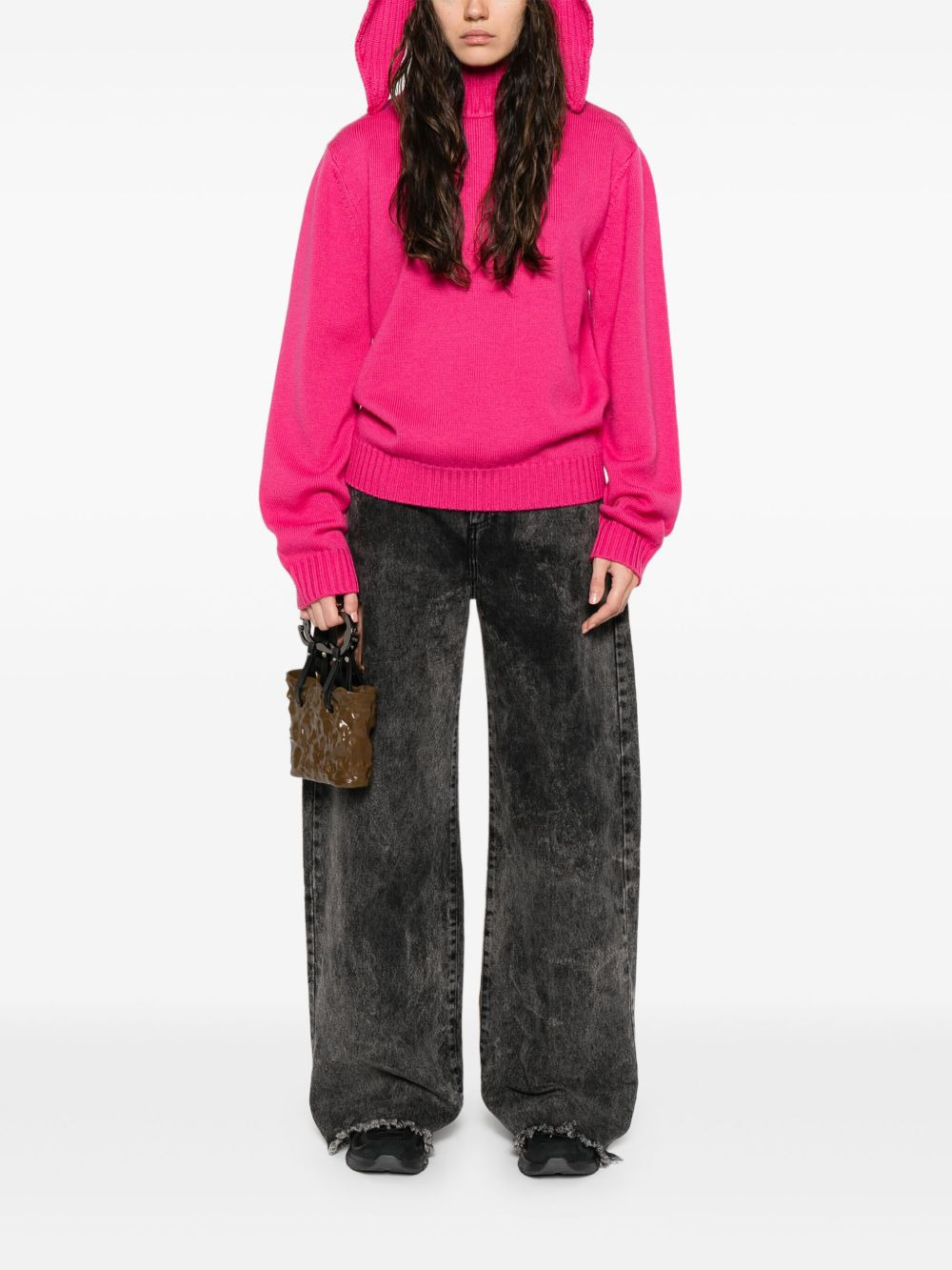 merino high-neck sweater - 3