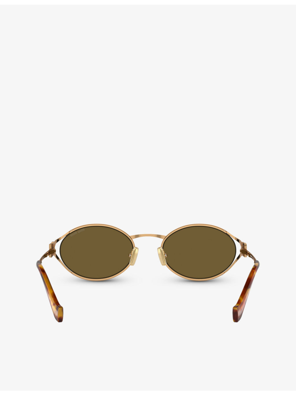 MU 52YS round-frame tinted-lens metal sunglasses - 4