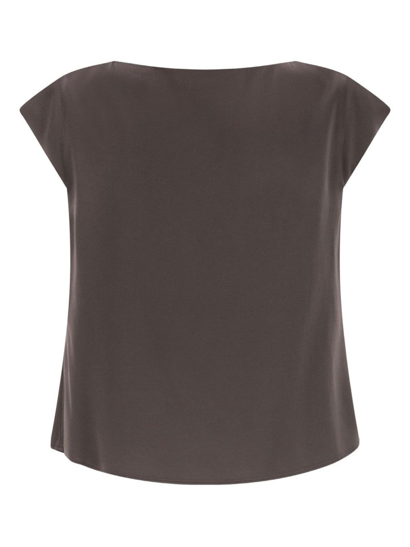 Herno boat-neck blouse outlook