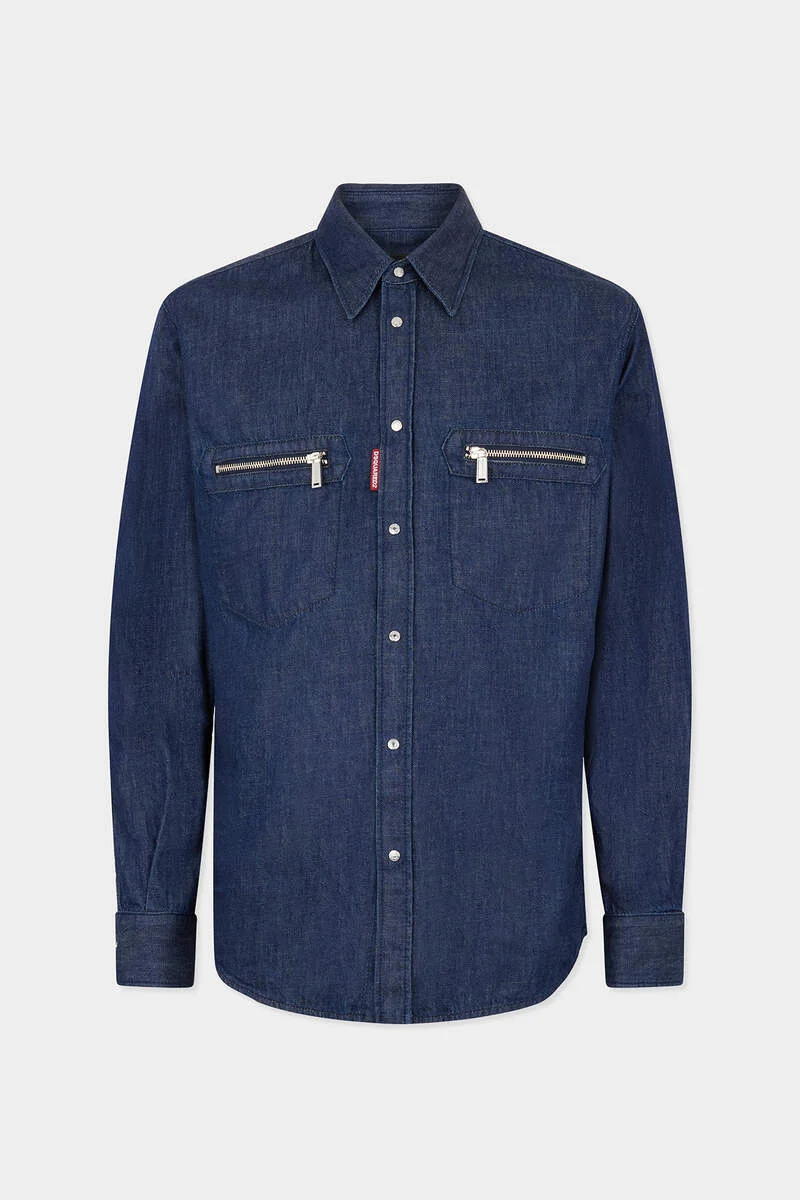WET AND DRY WASH BIKER SHIRT - 1