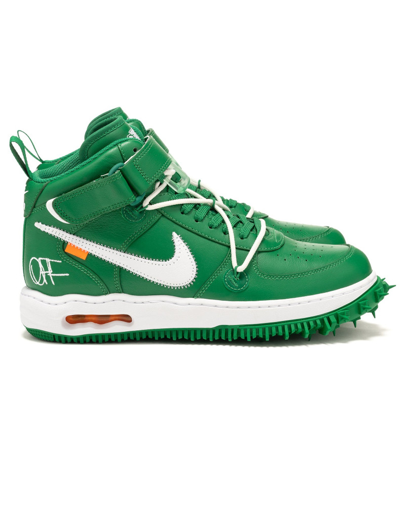 X OFF WHITE AIR FORCE 1 MID PINE GREEN - 1
