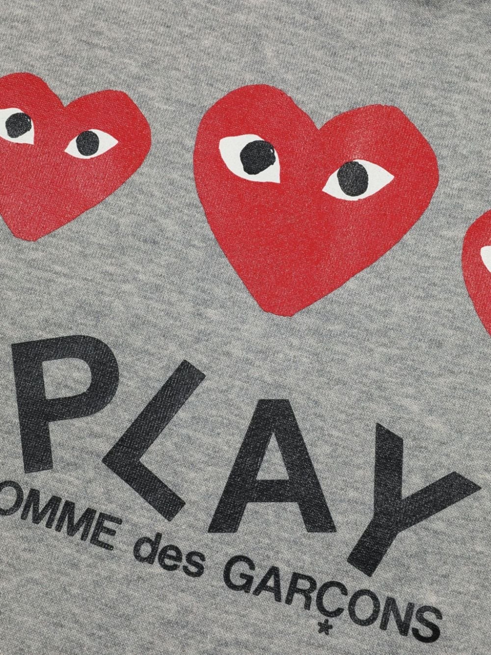 5 Heart-print cotton hoodie - 5